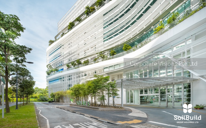 Business Park Office – Ideal for High Tech, Biomedical, Infocomm Tech, R &D Firms. Near One-North MRT.