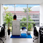Service office at Raeburn Park