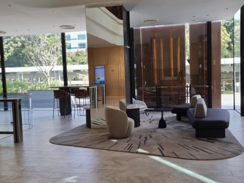 Honeywell Building - 17 Changi Business Park lobby