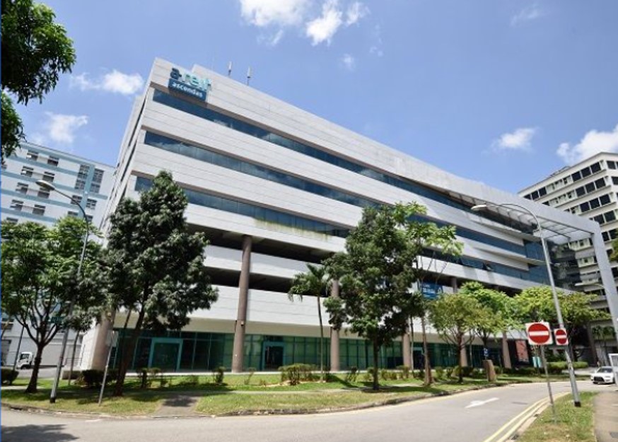 High specification industrial building with inhouse Food court & Cafe at Kampong Ampat