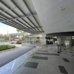 Business Park office with sheltered drop off point