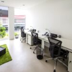 Service office at Raeburn Park